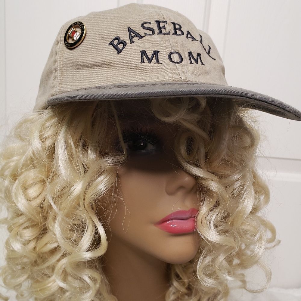 Adams Adj. Baseball Cap & Baseball Pin - Picture 3 of 9